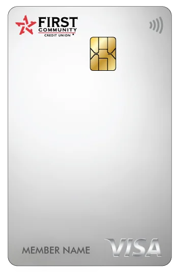 white FCCU credit card