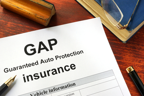 GAP insurance paperwork