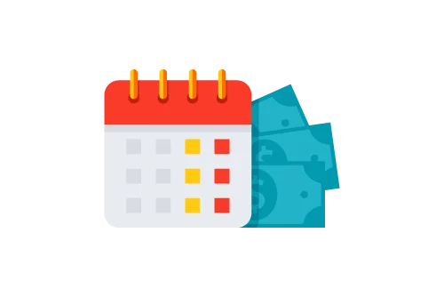 calendar money icon