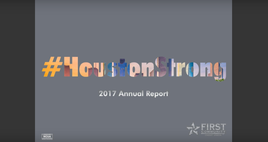 Cover page of 2017 FCCU Annual Report