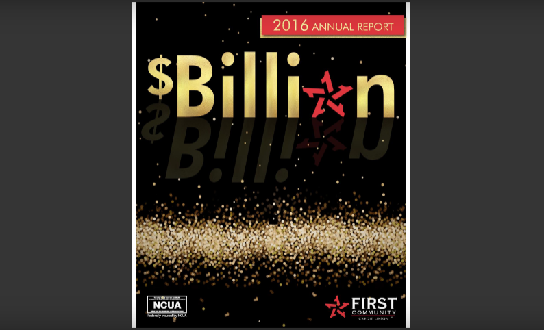 Cover page of 2016 FCCU Annual Report