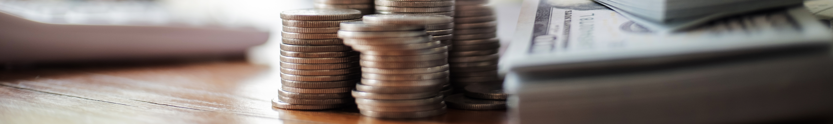 Stack of gold coins